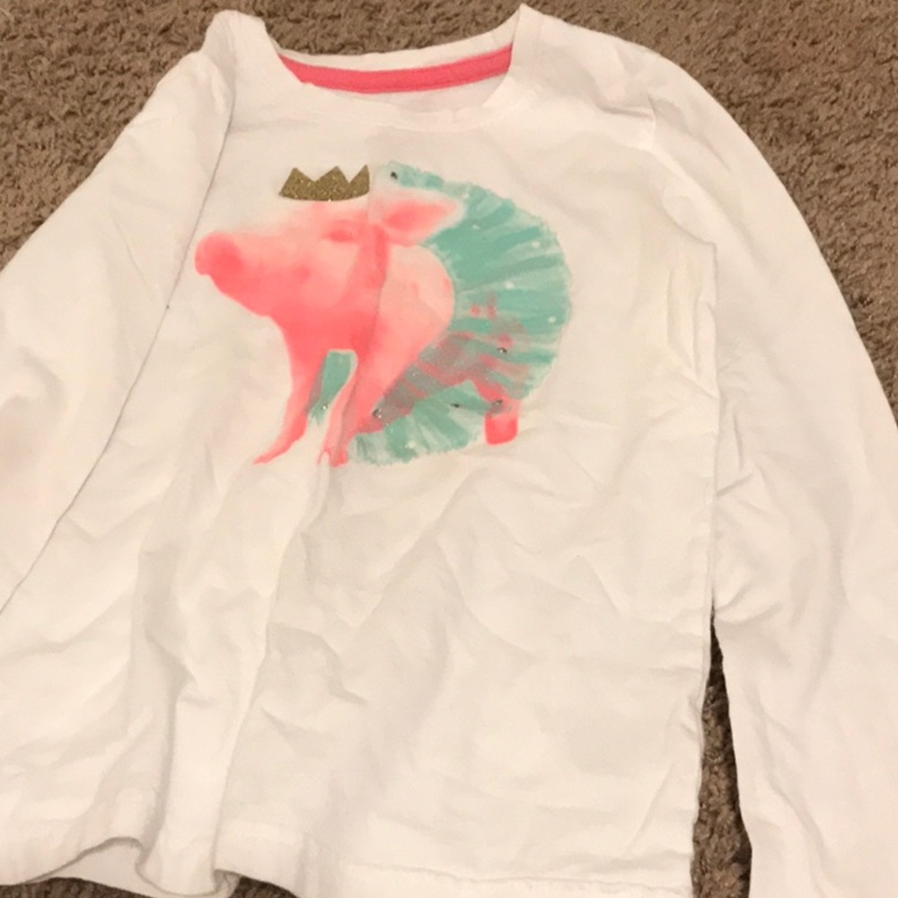 Pig shirt for girls